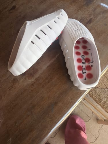 Customer photo review of Nike Mind 001 - Blanc Vitesse Rouge