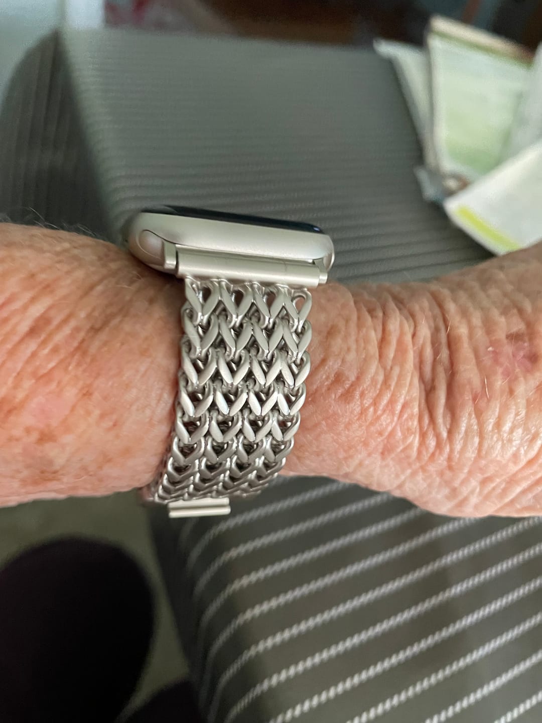 Customer photo review of Nova Stainless Band