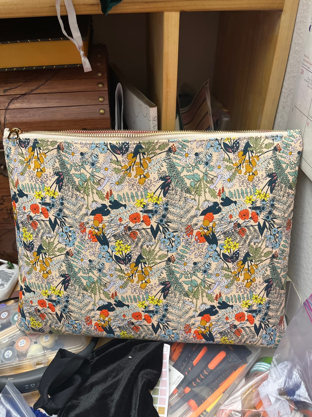 Customer photo review of Pouch, Madre's Flower Garden