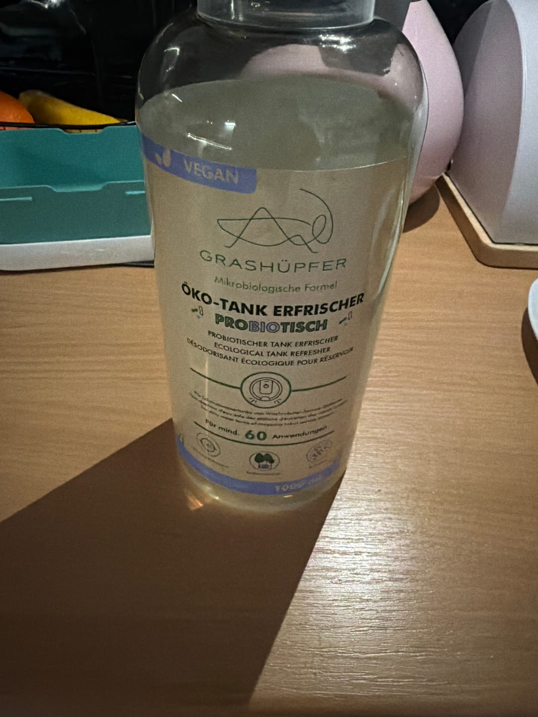 Customer photo review of Öko-Tankerfrischer probiotisch für Wischroboter-Schmutzwassertank (1000ml)
