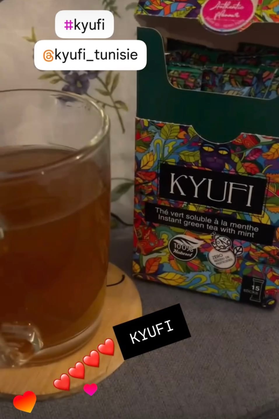 Customer photo review of Thé Vert Instantané À La Menthe - Recette Authentique