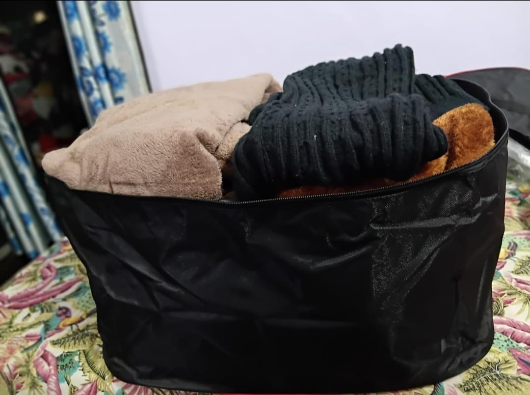 Customer photo review of Premium Nylon Underbed Storage Bag