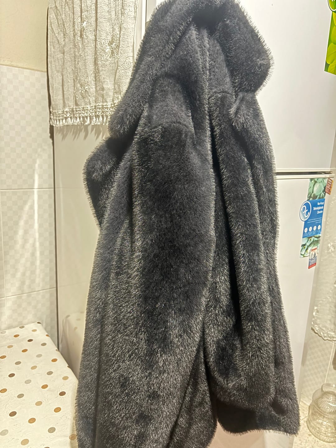 Customer photo review of BILSON™ Çift Taraflı Vizon Kaban