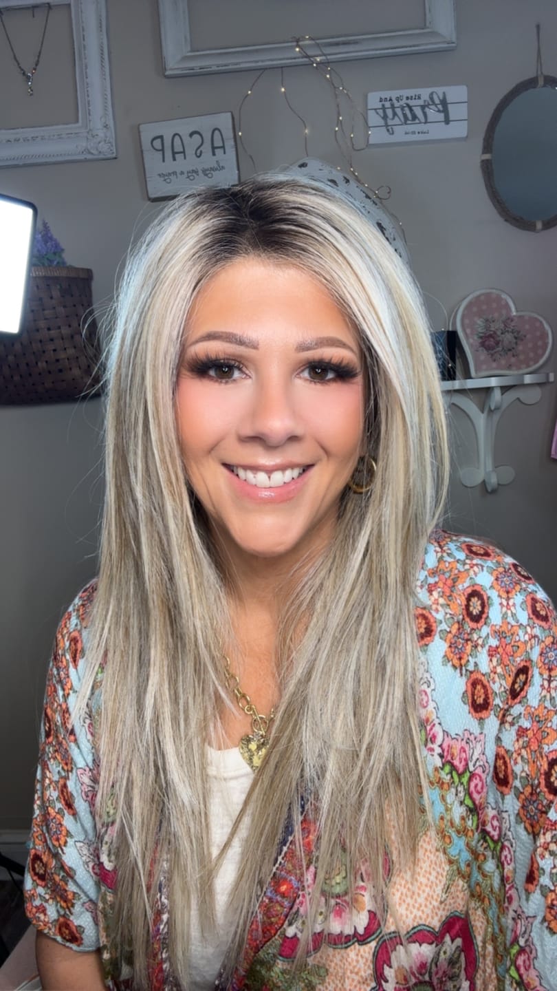 Customer photo review of RUNWAY MODEL - Sandy Blonde