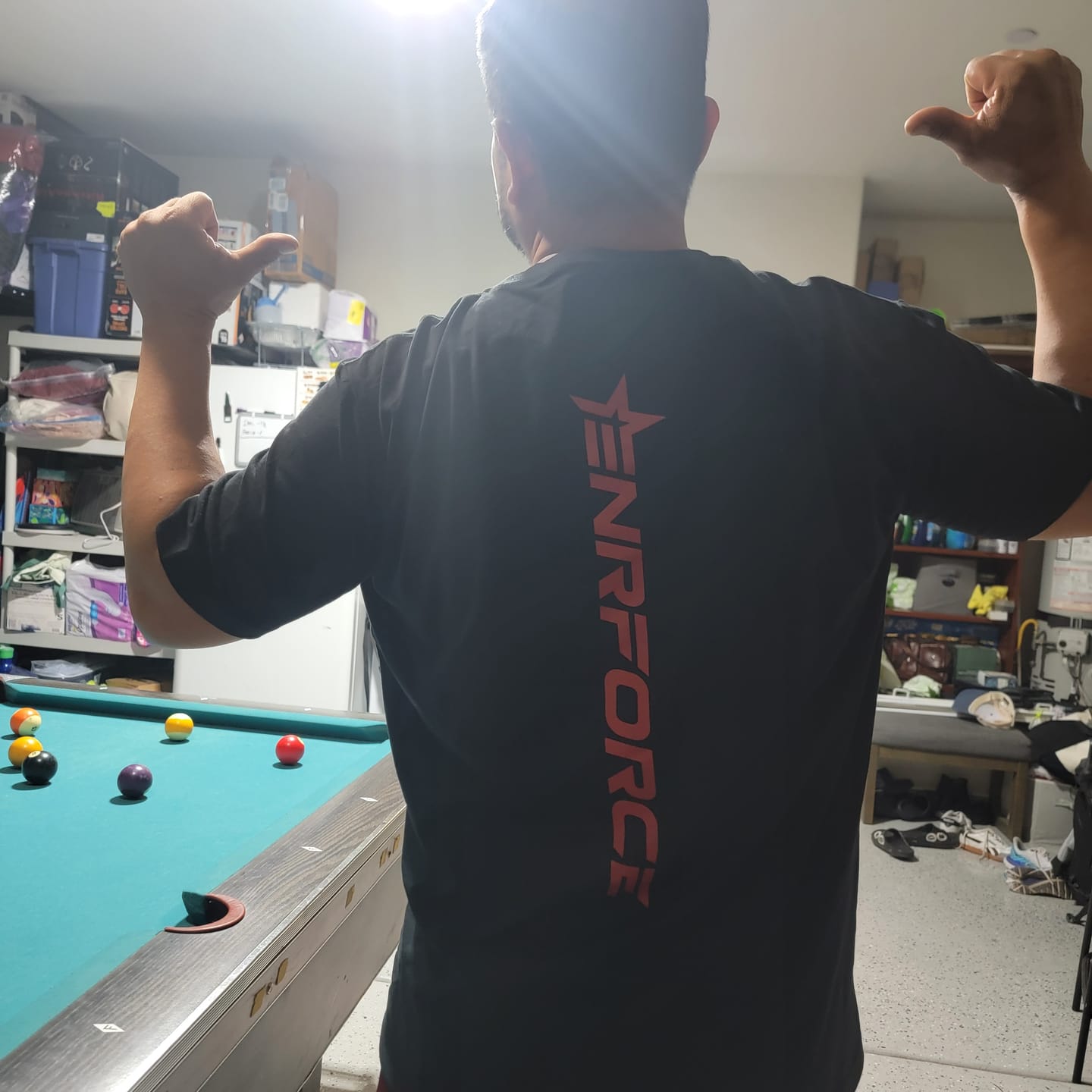 Customer photo review of Rogue Tee