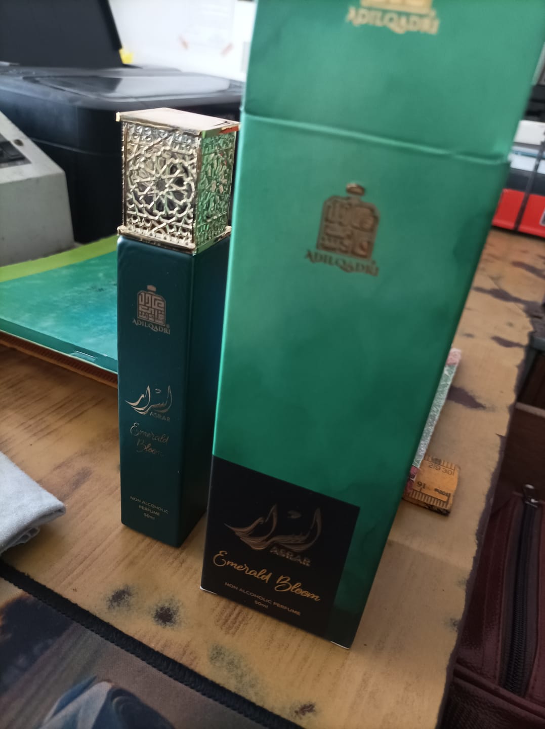 Customer photo review of Asrar Emerald Bloom Non Alcoholic Perfume Spray 50ml