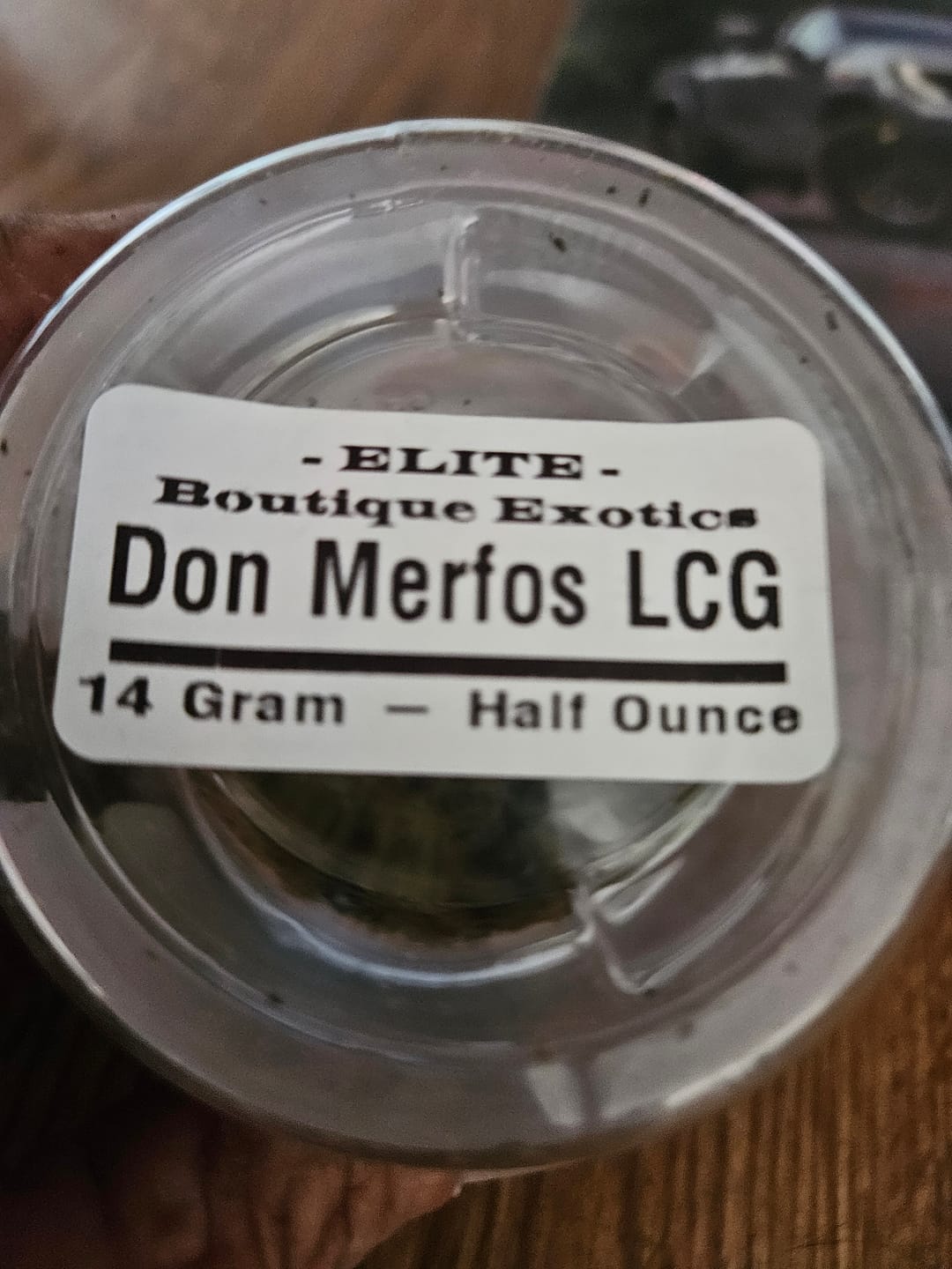 Customer photo review of Elite Boutique Exotics - Don Murfos LCG - 14 Grams - Hybrid