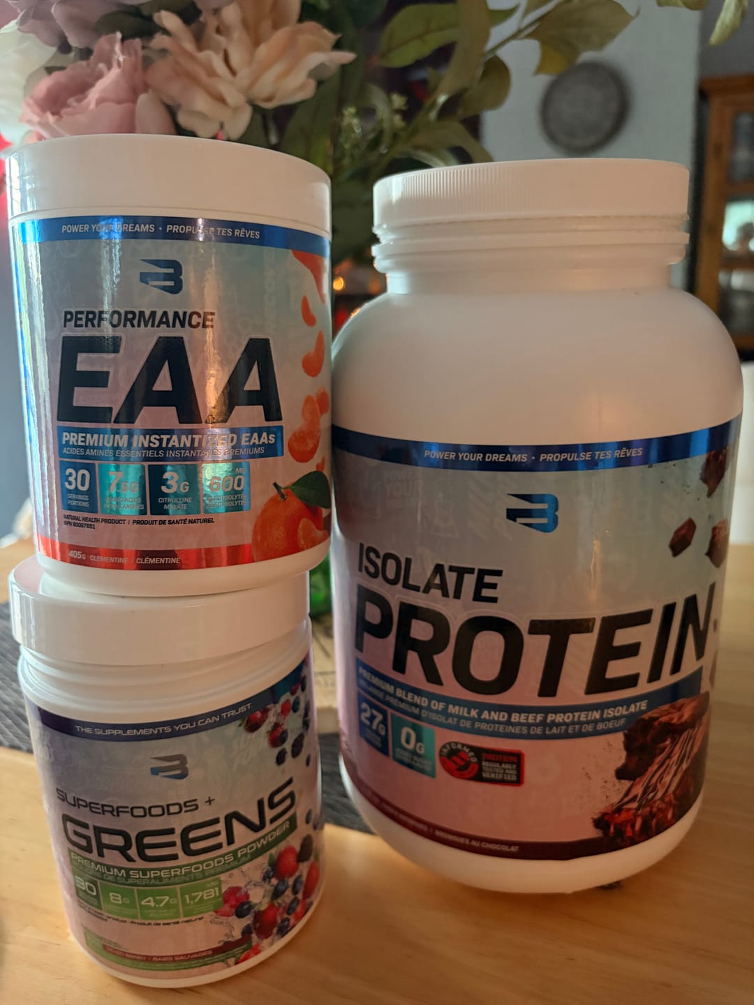 Customer photo review of Isolate Protein