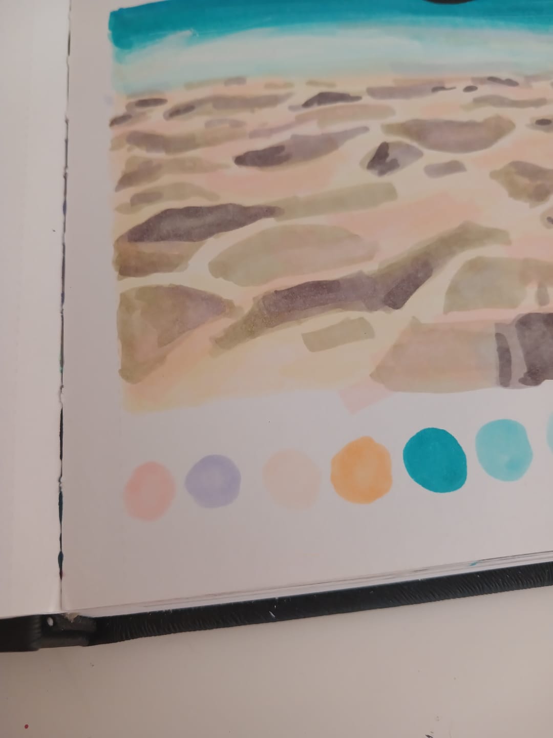 Customer photo review of Ohuhu Marker Pads Art Sketchbooks for Markers