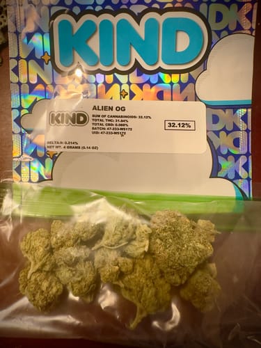 Alien OG - 4 Grams - Indica photo review