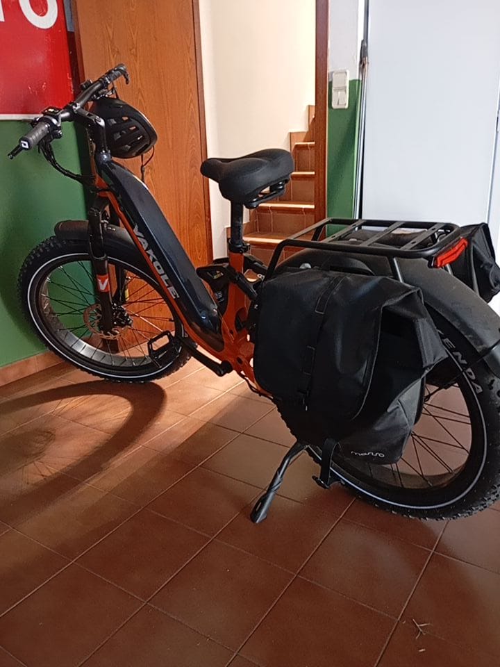 Customer photo review of Vakole V26 250W 26" Fat Bike 998Wh Full Suspension Electric Bike With Torque Sensor 48V 20.8Ah Battery SUV E-Bike