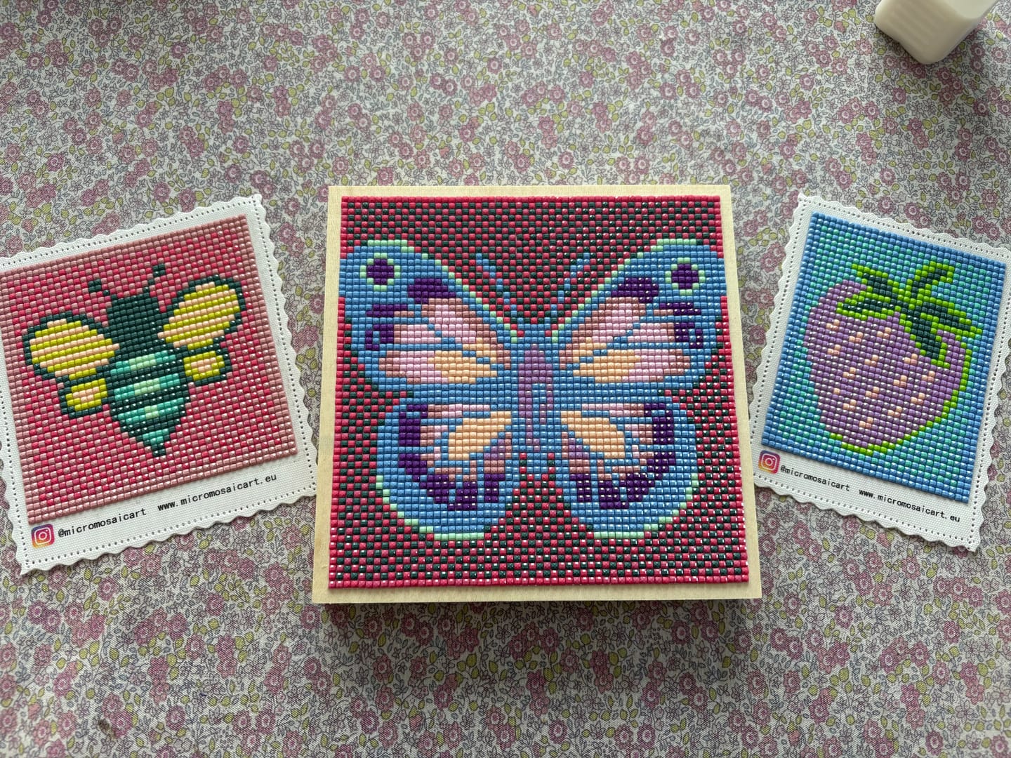 Customer photo review of MINI ART EDITION | Magic Butterfly - lavendel rot