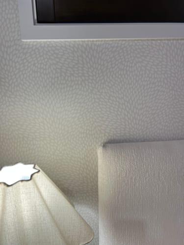 Aperol in White on Beige Wallpaper in a customer&rsquo;s home - verified photo review