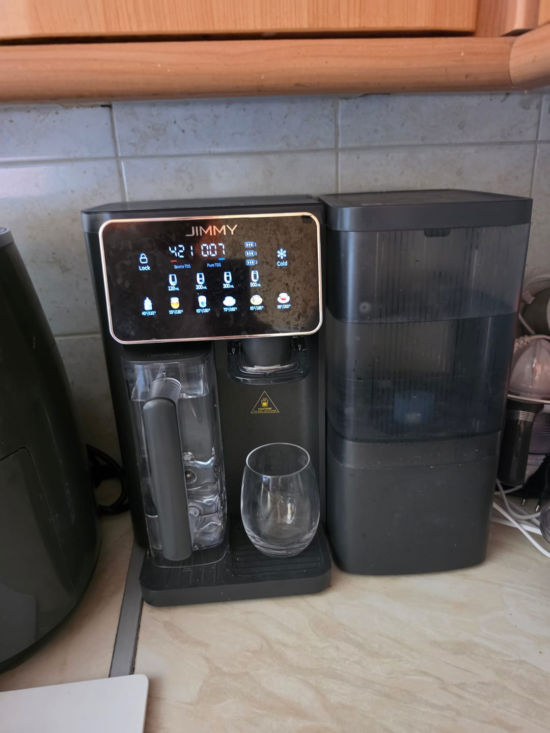 Customer photo review of R9 Pro Smart Countertop Reverse Osmosis Water Purifier