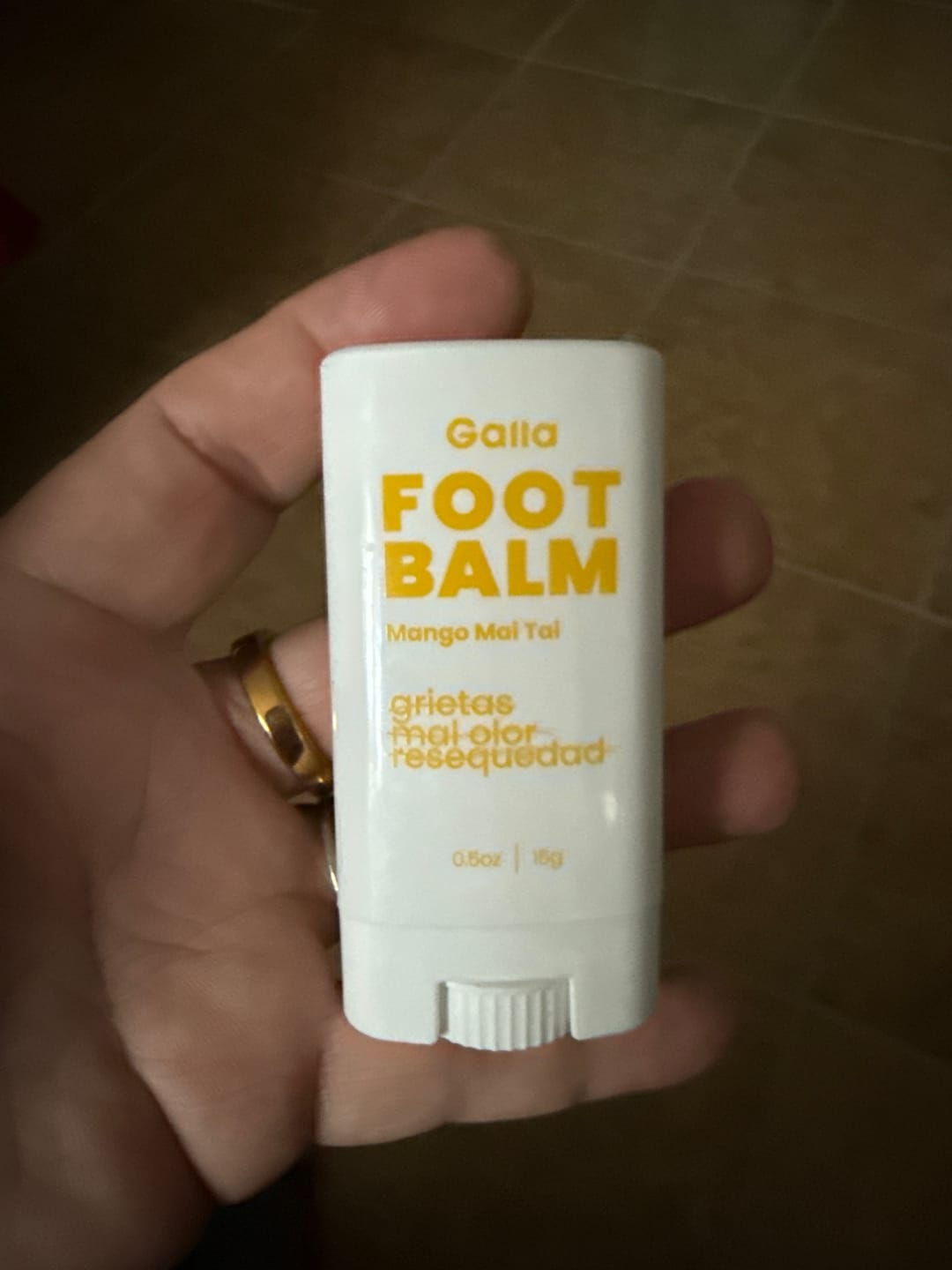 Customer photo review of Foot Balm