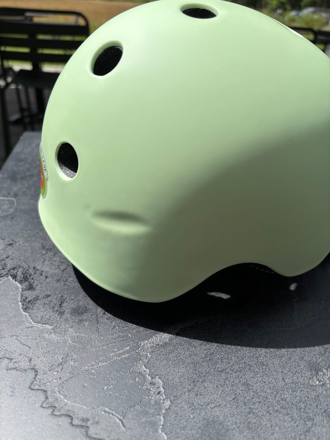 Customer photo review of Melon Bicycle Helmet Urban Active »London«