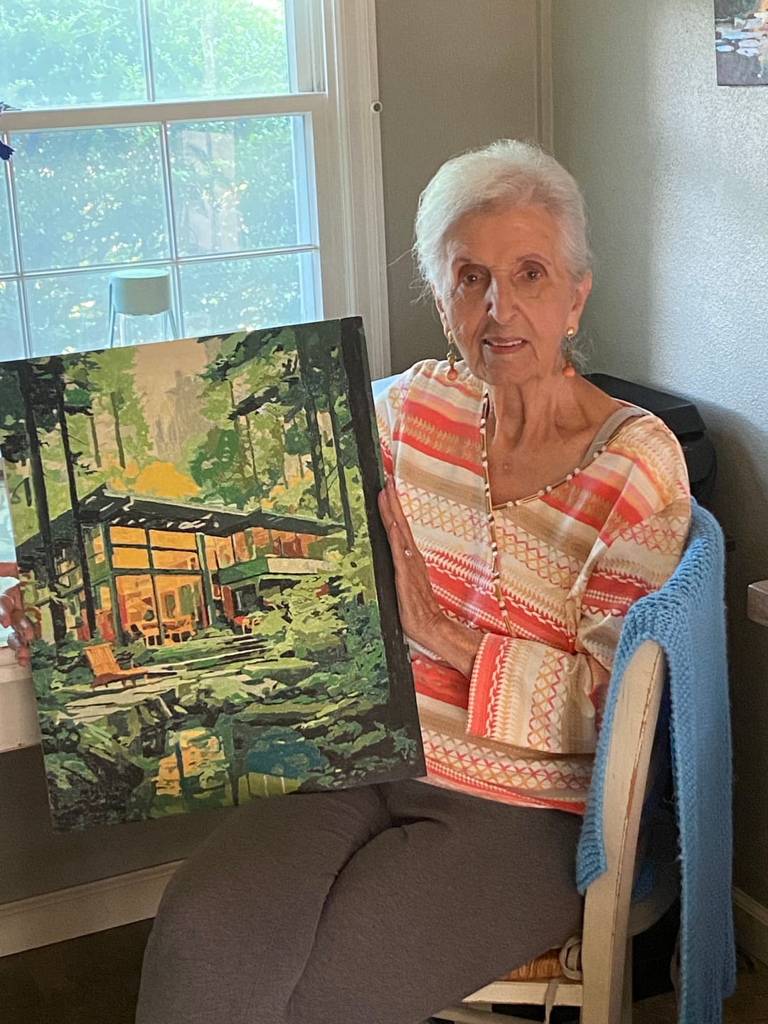 Customer photo review of Deep Forest Coziness