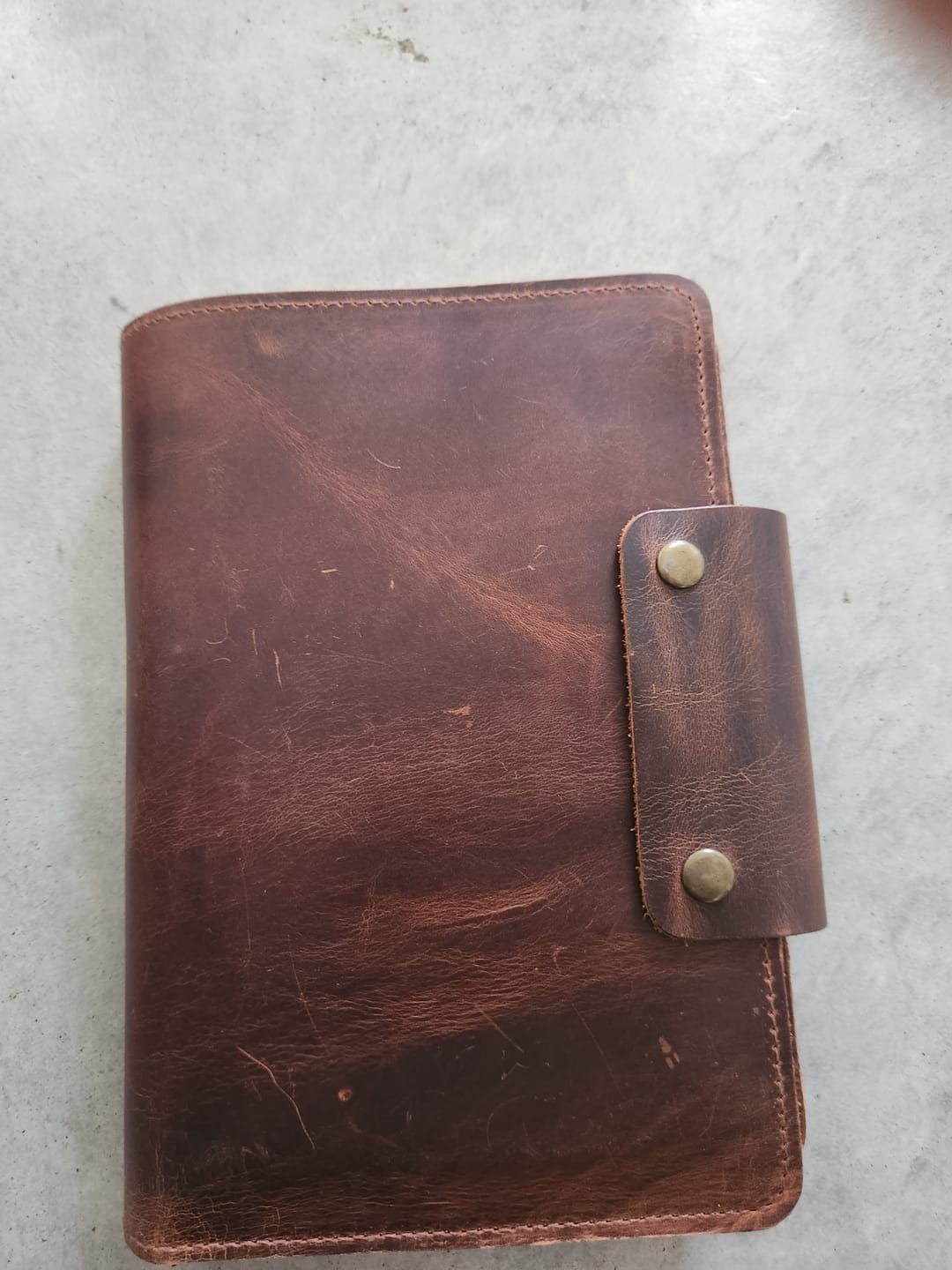 Customer photo review of Almost Legendary | Refillable Leather Planner & Journal + Gold Pen | 40% Off