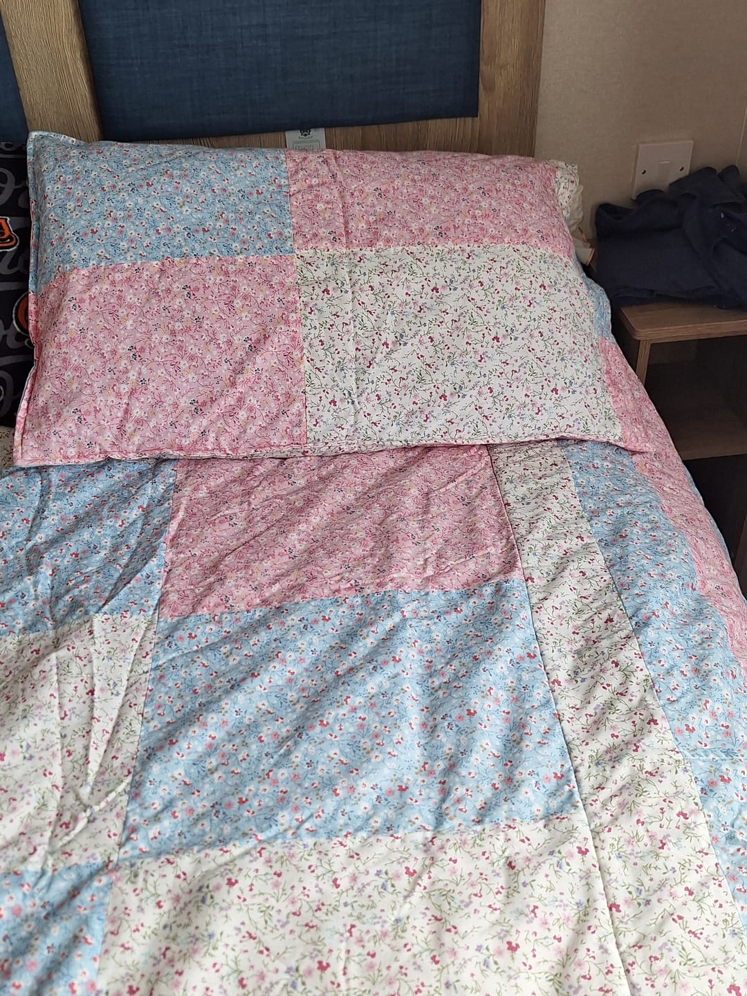 Customer photo review of Floral Field Polycotton Fabric