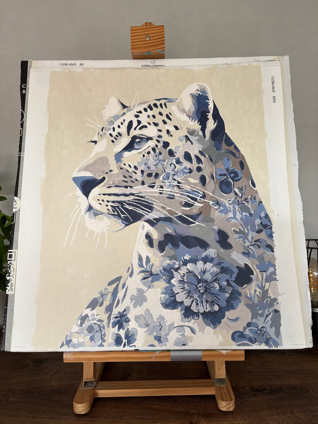 Customer photo review of Delfts blauw luipaard