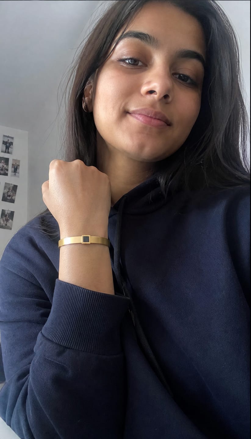 Customer photo review of Al-Haqq Al-Mubin Bracelet (for Woman)