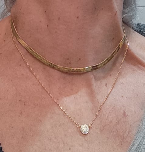 Customer photo review of Collar Ciclón Brillante