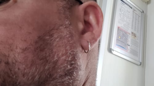 Customer photo review of Pendientes Aretes