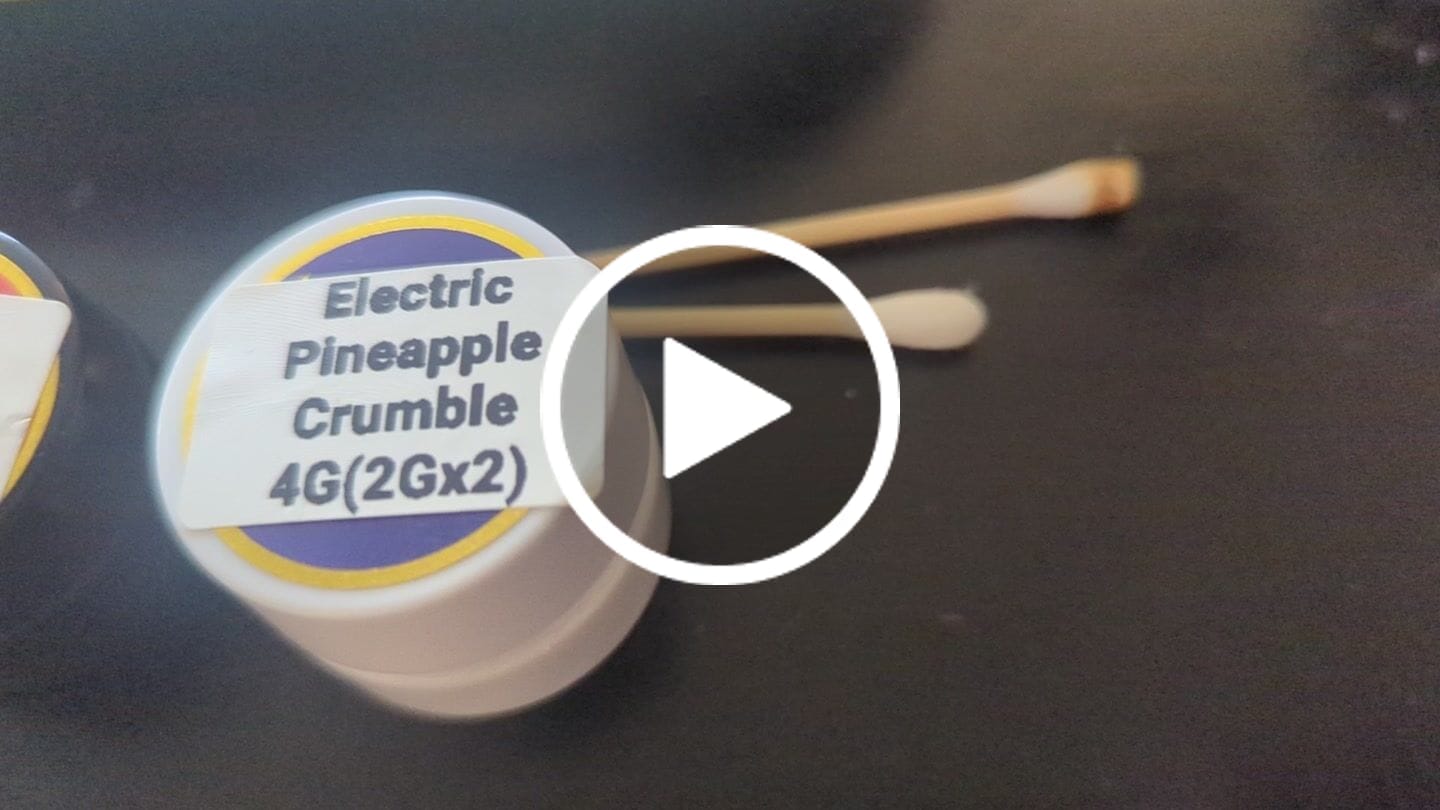 Customer video review of Electric Pineapple Crumble (Buy 1 Get 1)