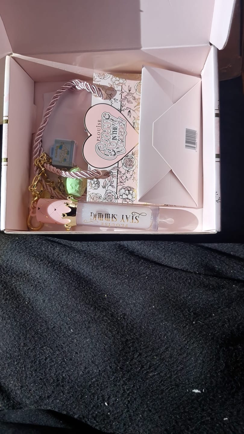 Customer photo review of Personalised Stay Shining Lip Oil
