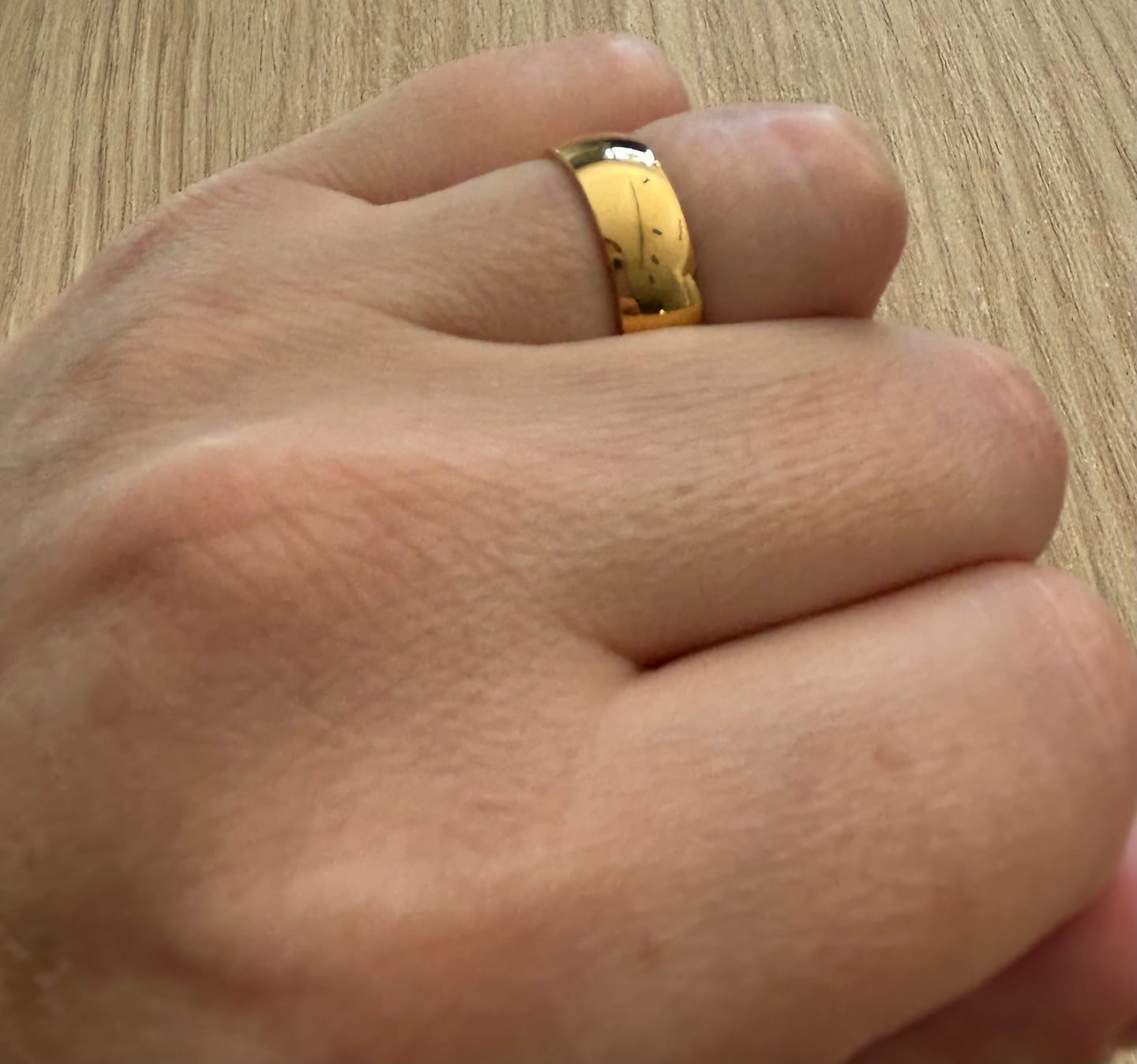 Customer photo review of Essential ring | Bold