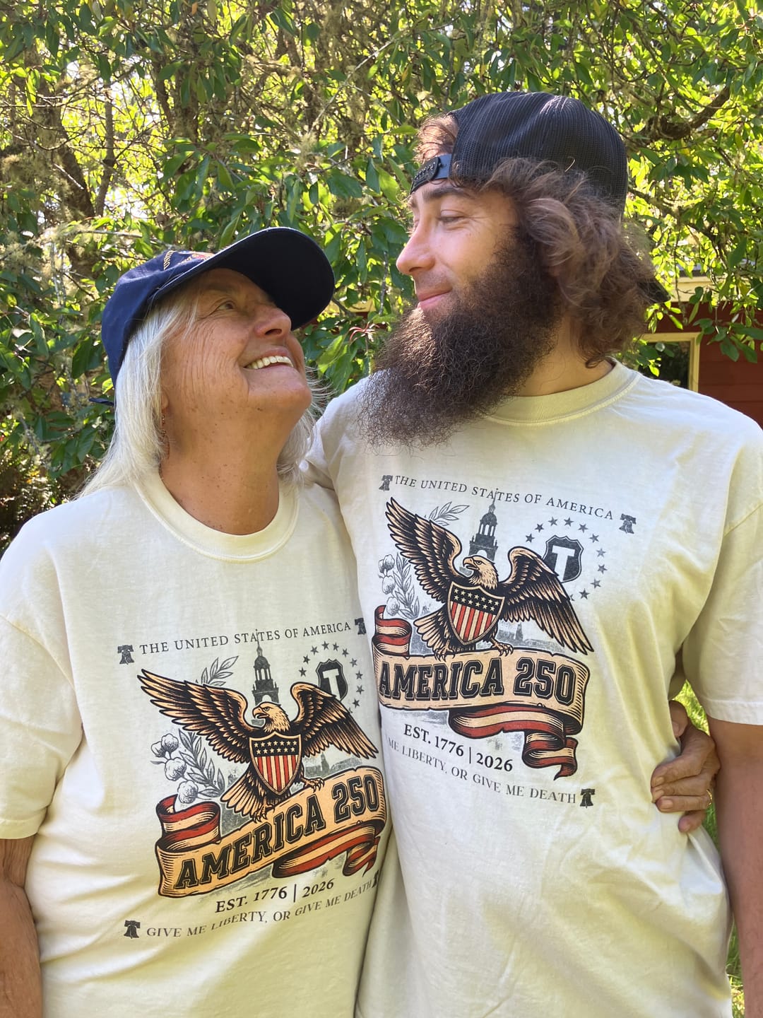 Customer photo review of American T-shirt