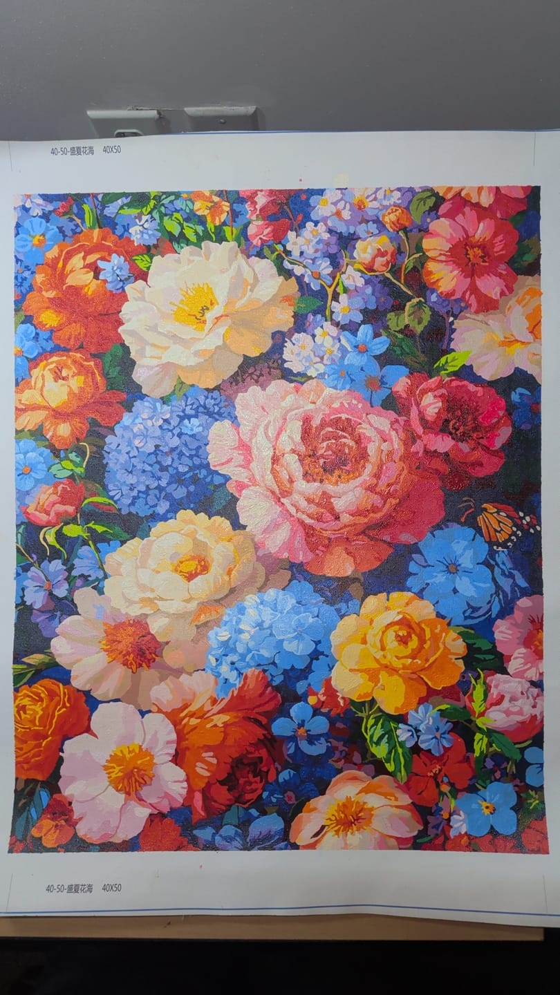 Customer photo review of Summer Flower Sea