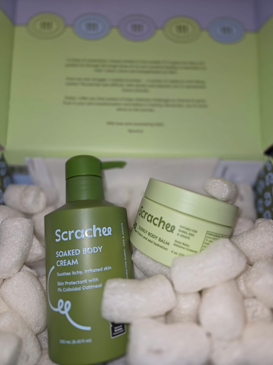 Customer photo review of Soaked Body Cream