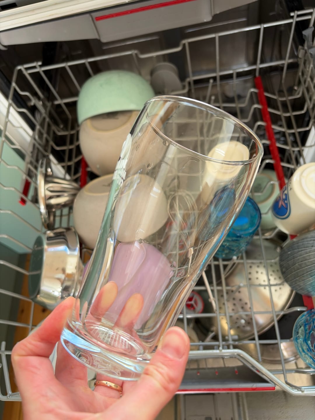 Customer photo review of Dishwashing Powder