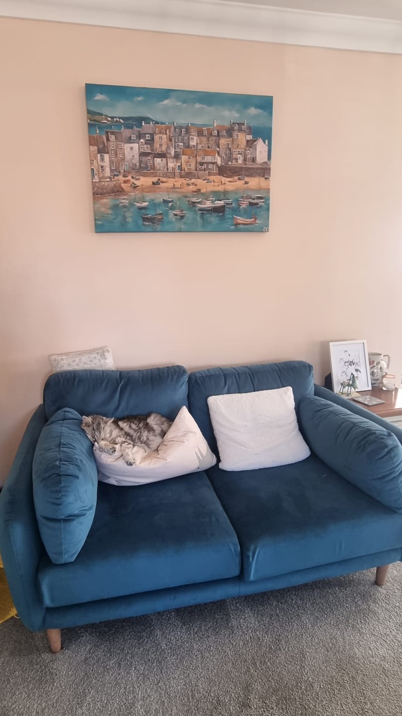 Customer photo review of Cornwall Spring Canvas Print