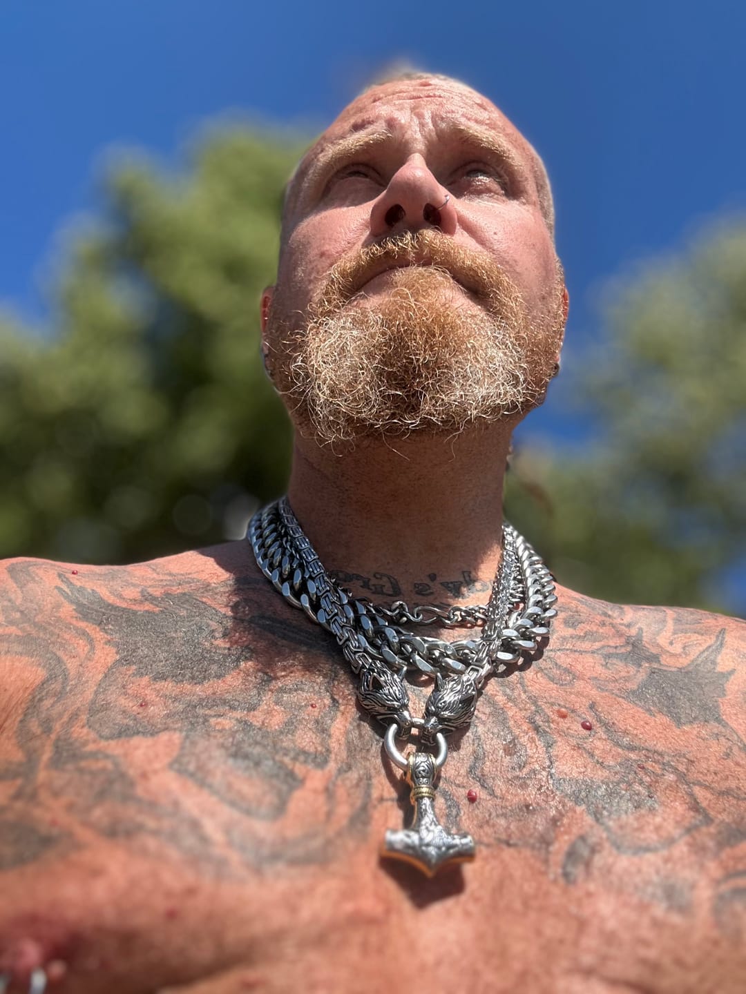 Customer photo review of Mjölnir King Chain