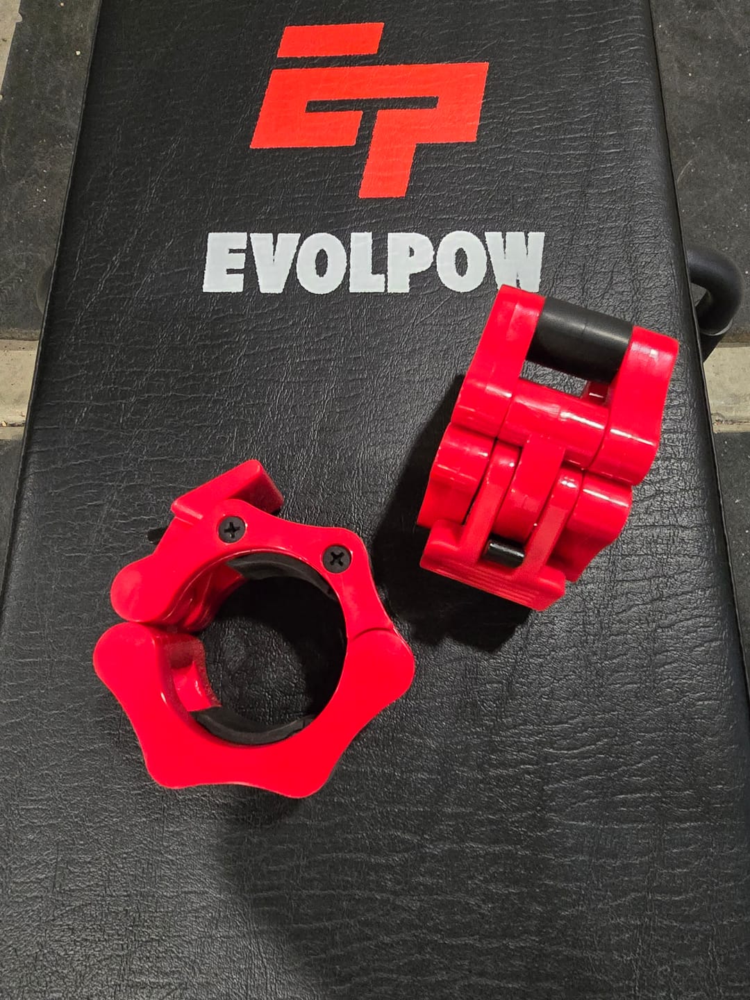 Customer photo review of EVOLPOW Barbell Collars