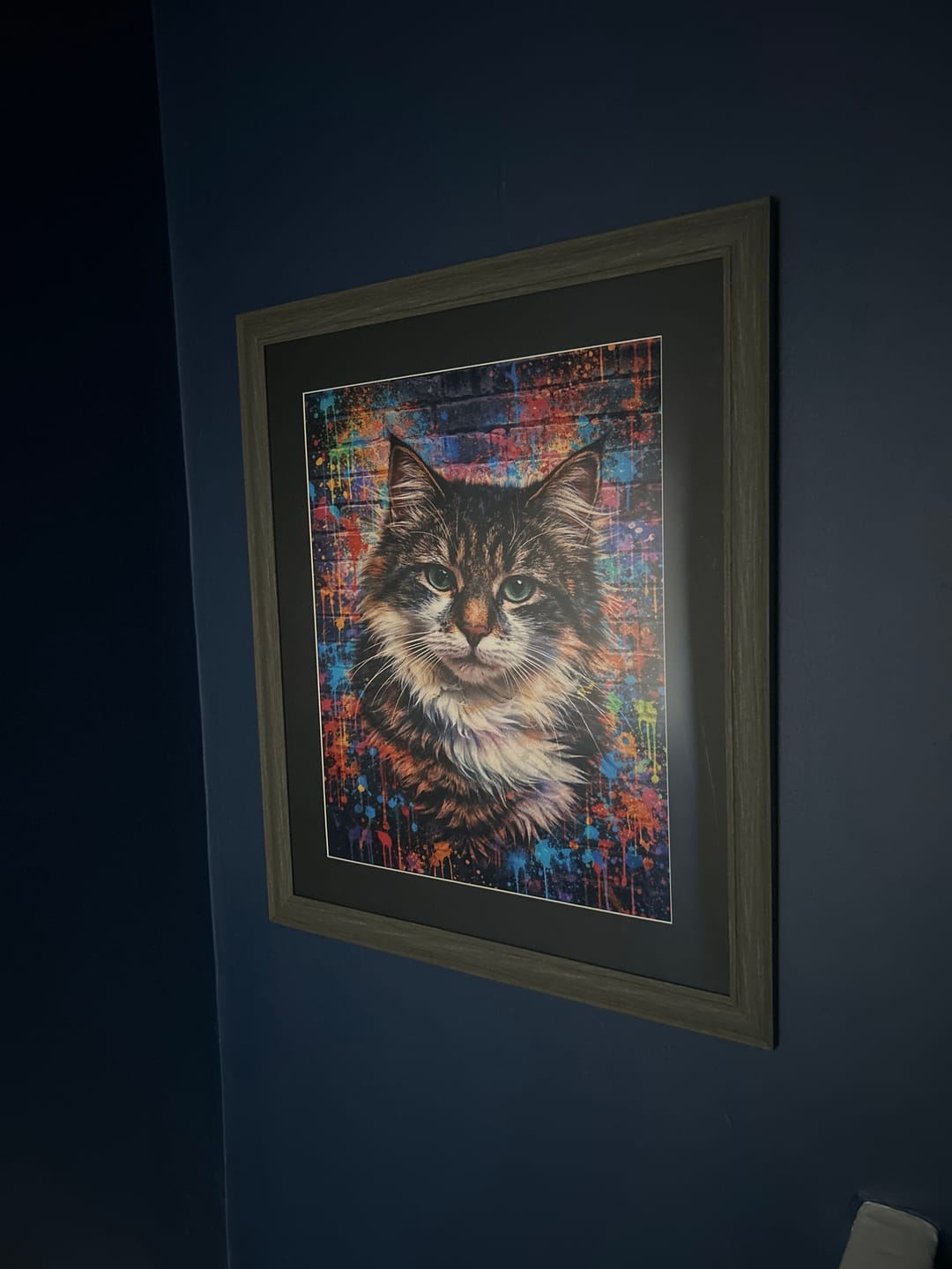 Customer photo review of Splash - Personalised Poster