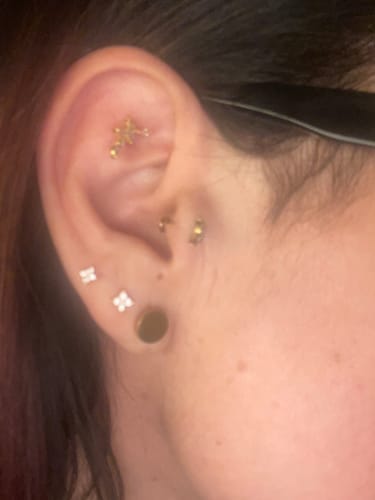 Customer photo review of Pendientes Lucero