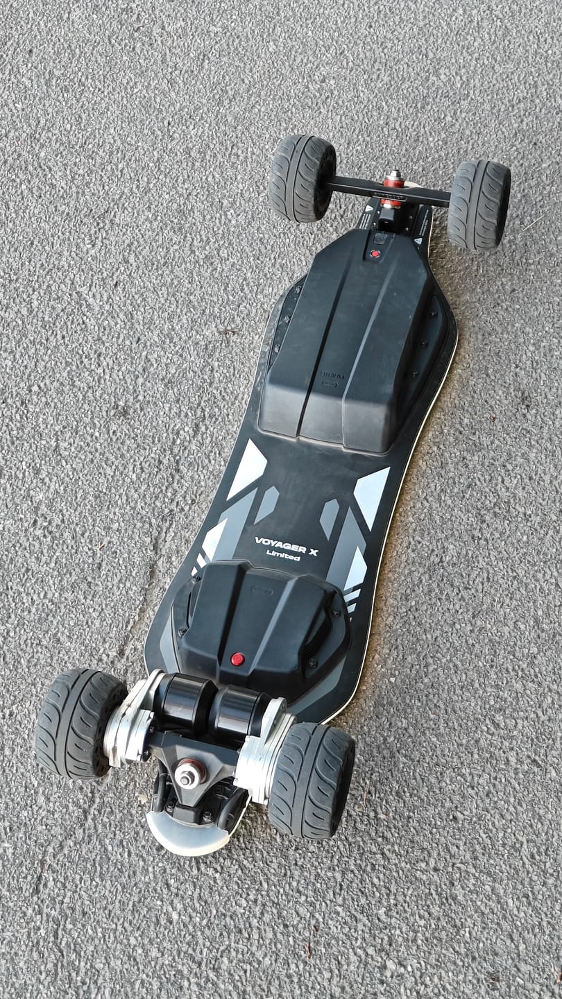 Customer photo review of Meepo Voyager X + Free Cyclone 107s Rubber Wheels