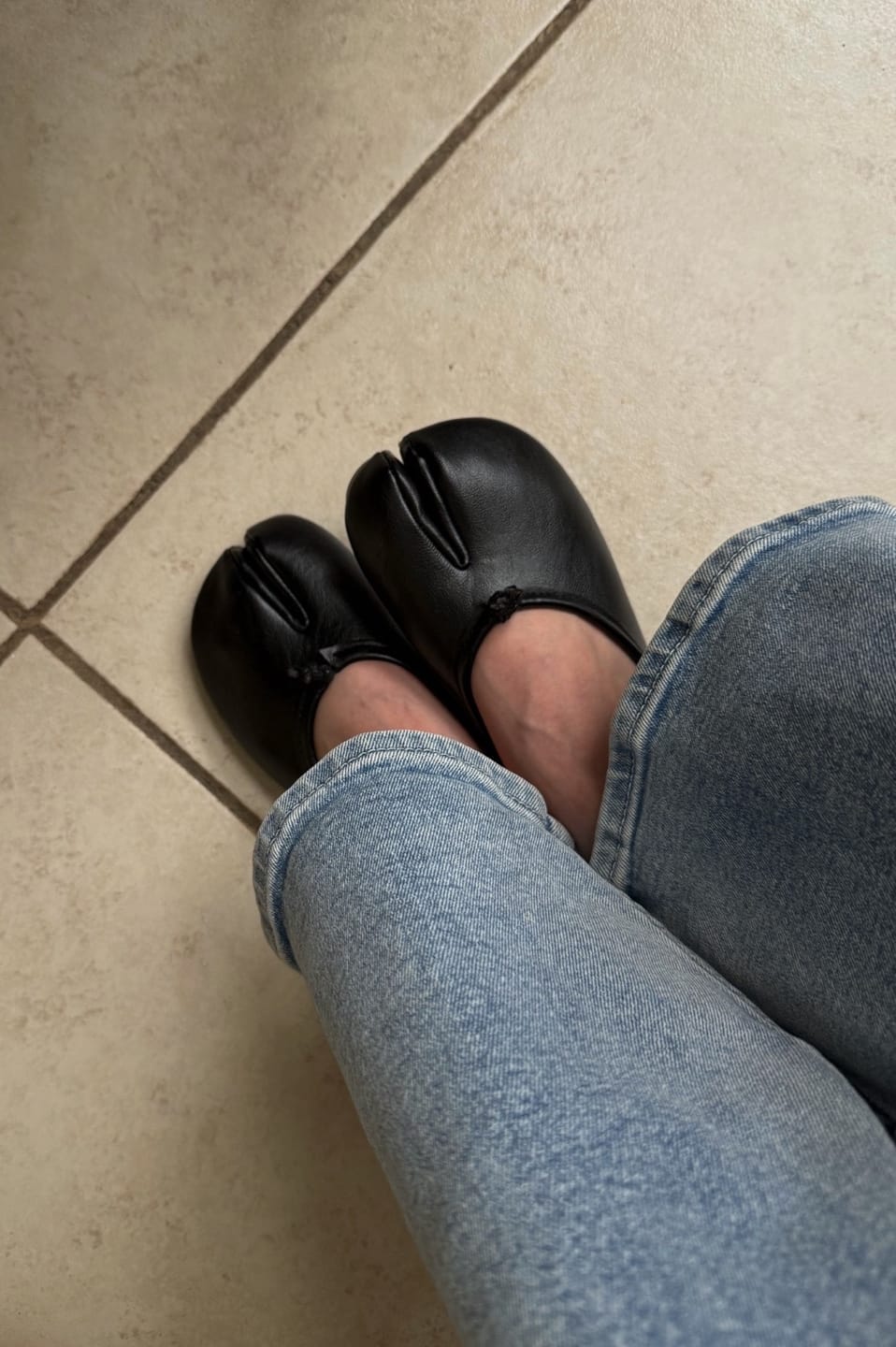 Customer photo review of Bailarinas Tabi Isabella