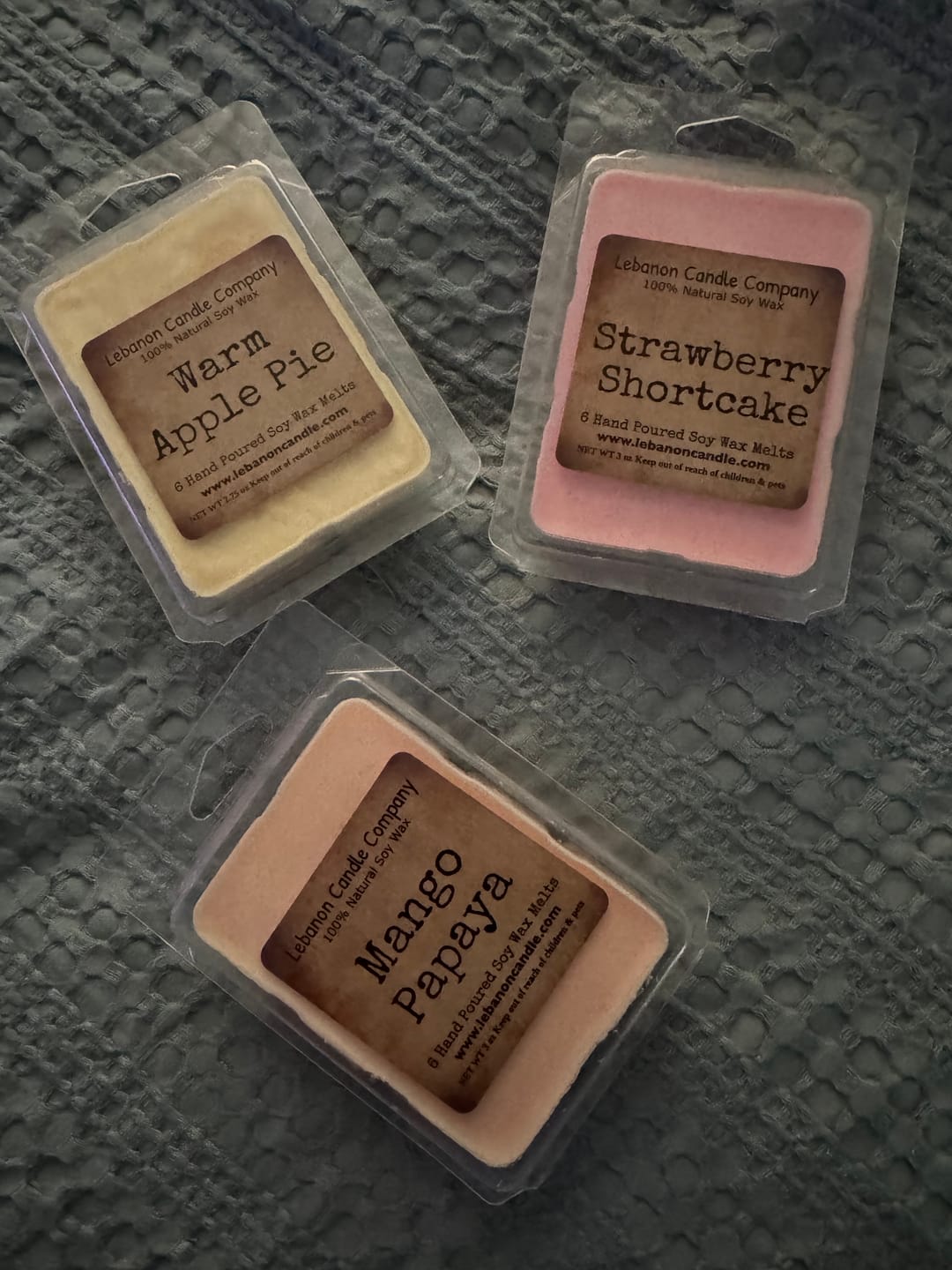 Customer photo review of Wax Melt Set Mystery Bag - 3 Six Cube Wax Melts