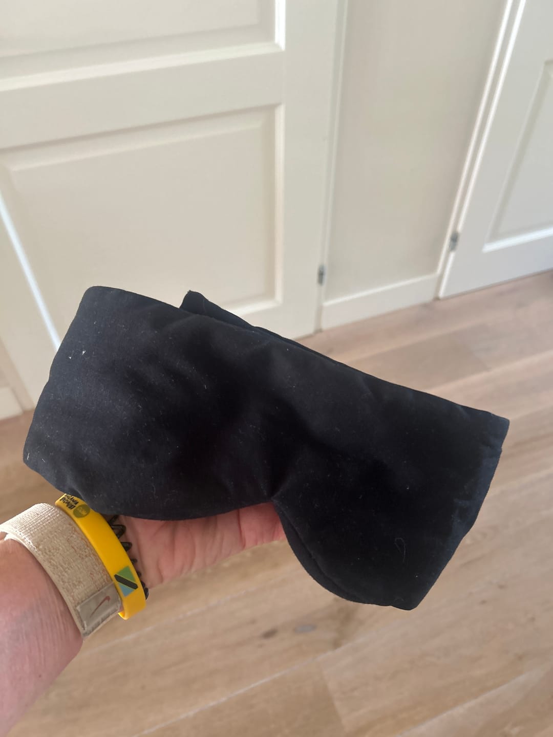 Customer photo review of PurelyGoods Slaapmasker Katoen - Zwart