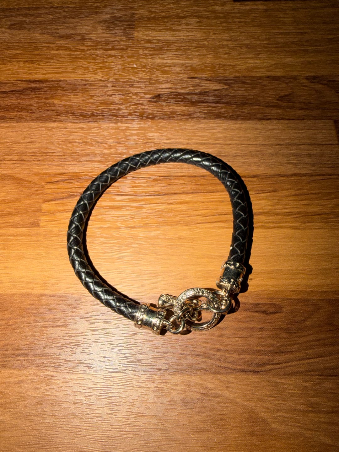 Customer photo review of Leather Bracelet - DREAMWEAVER