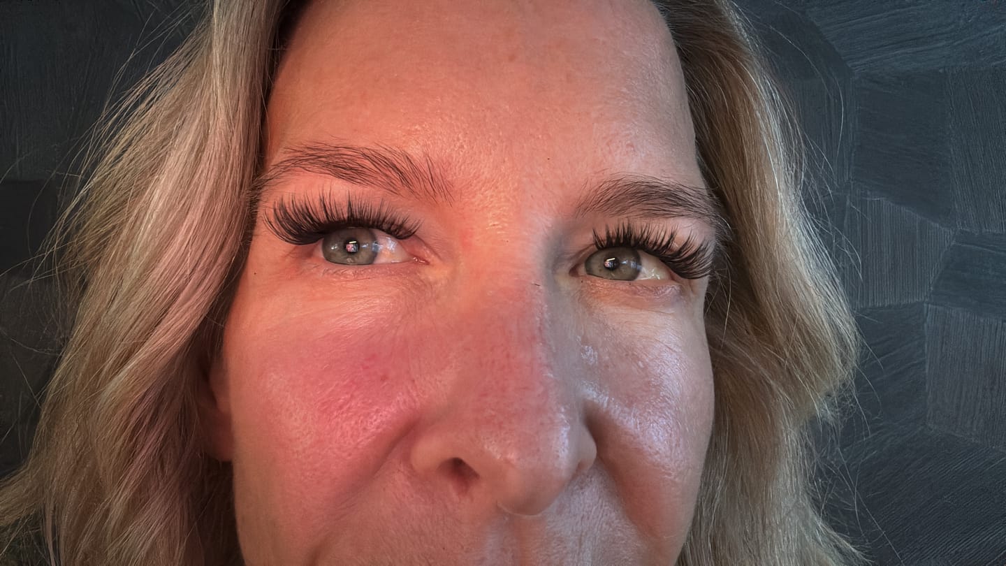 Customer photo review of DIY Lash & Brow Lifting Kit