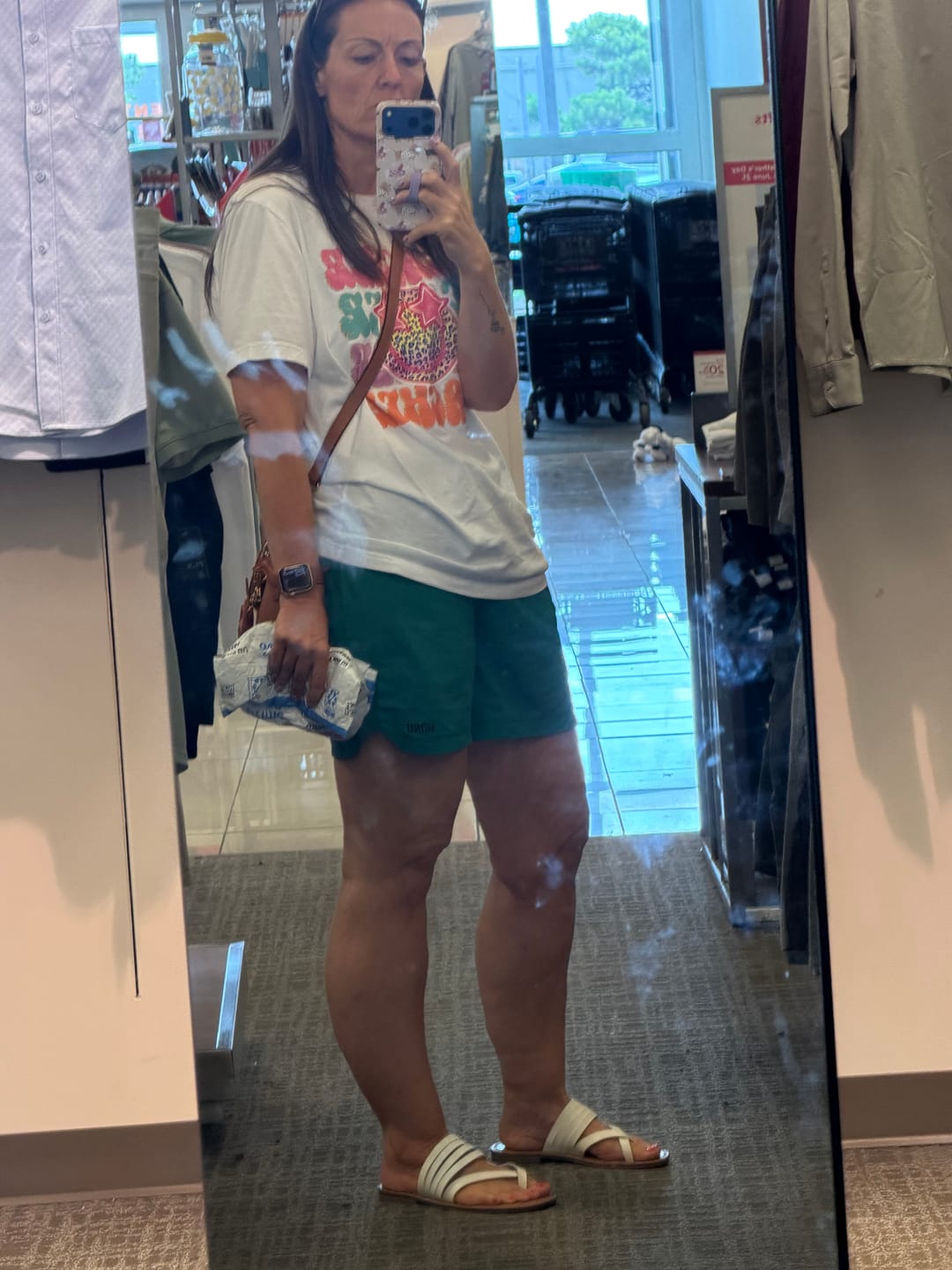 Customer photo review of All-Around Shorts – 6” Inseam for Active Lifestyles | Comfortable and Convenient