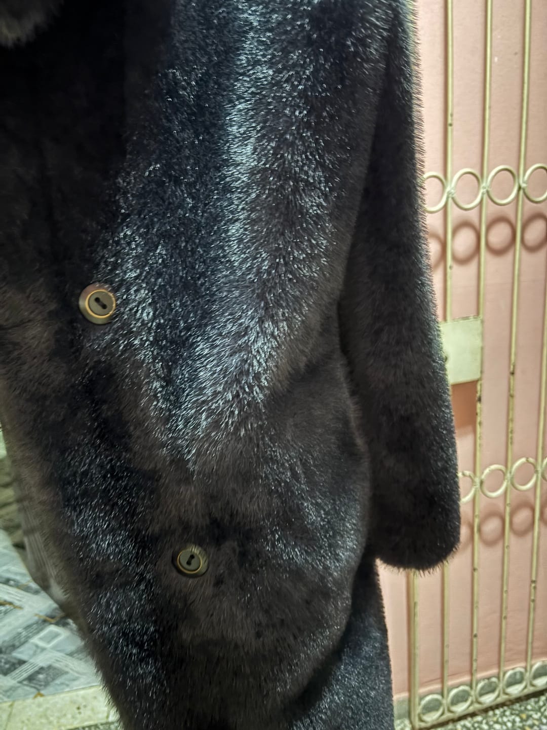 Customer photo review of BILSON™ Çift Taraflı Vizon Kaban