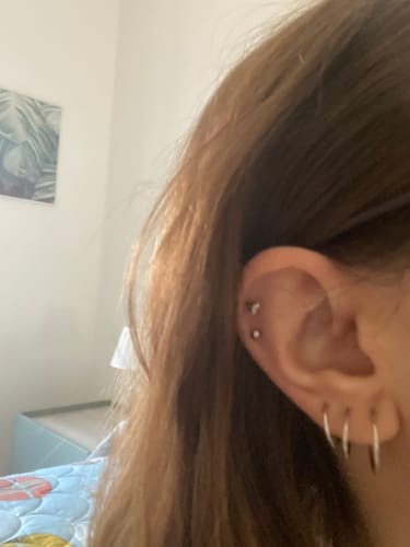 Customer photo review of Pendientes Aretes