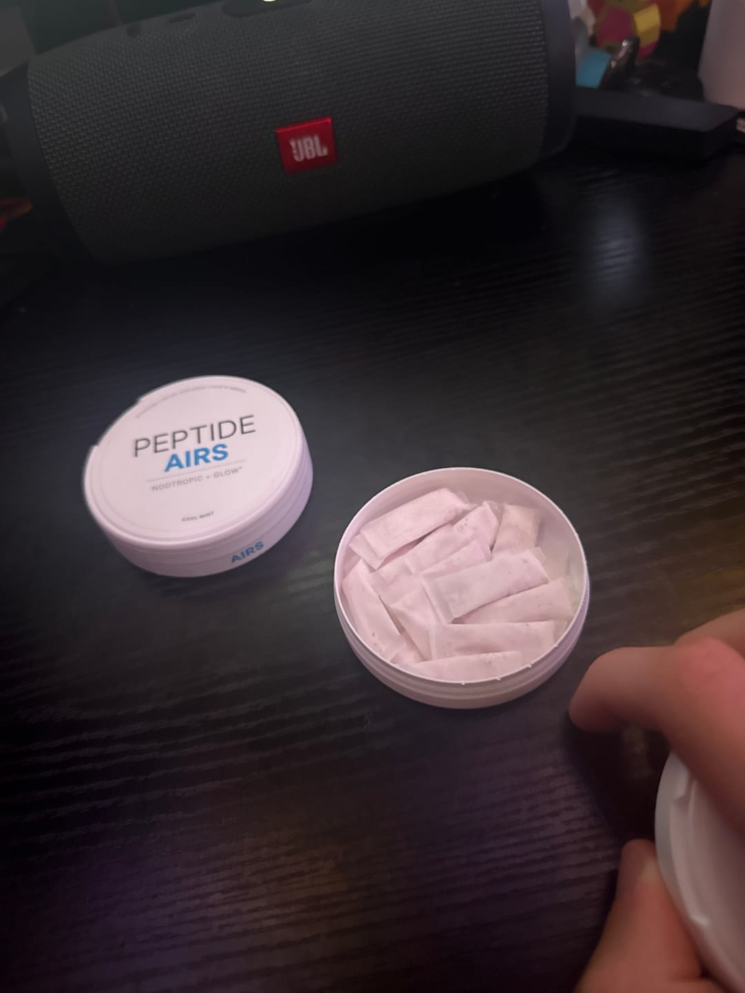 Customer photo review of Peptide Airs - Glutathione & NAD+ Energy Pouches