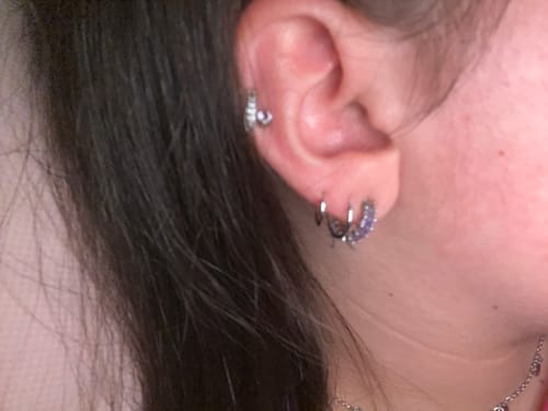 Customer photo review of Pendientes Aretes